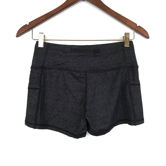 NeonySweets Charcoal Gray Yoga Shorts Medium - Picture 2 of 6